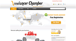 Desktop Screenshot of freelancerchamber.com